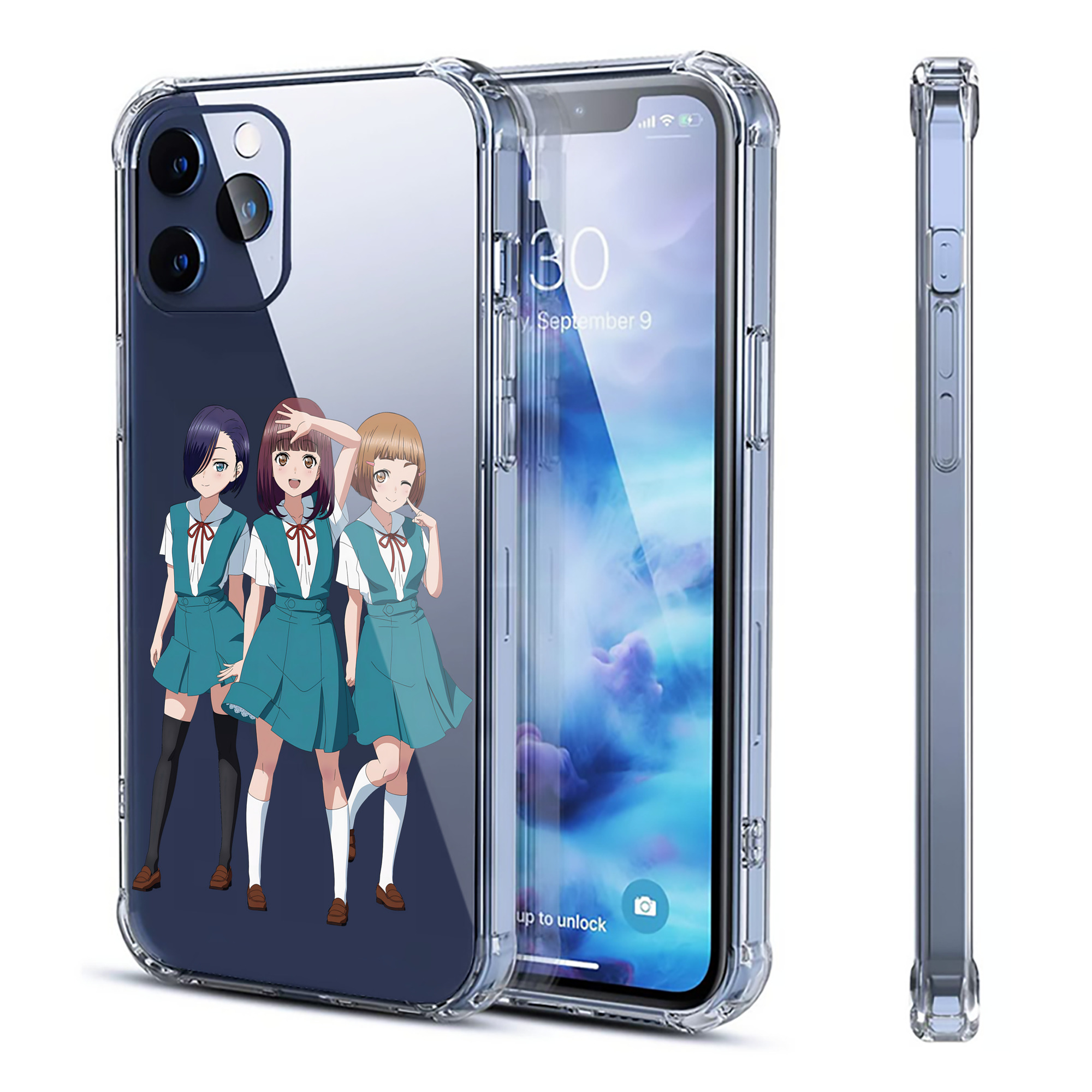 （画像用） EVA 新世紀エヴァンゲリオン 【iPhone 12シリーズ対応】透明スマホケース（クリアソフトケース）